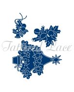 Die - Tattered Lace -  The Magic of Christmas Tree + Clear Stamps (ETL344) (AFGEPRIJSD)