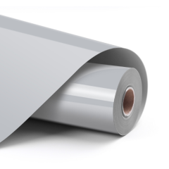 Heat Transfer Vinyl Basic- Silver - 30.5 x 180 cm (000803)