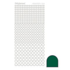 Hobbydots stickervel 008 - Green (Adhesive)