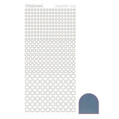 Hobbydots stickervel 008 - Ice (Mirror)