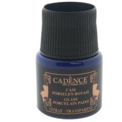Cadence - Glas & Porselein verf - Vitrail - Blauw - 45 ml (0008) *