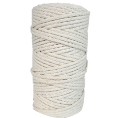 DekoArt Macramékoord 4 mm 100 m Naturel (1004Natur) *