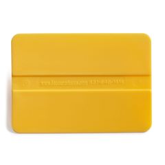 Plastic rakel (geel) 