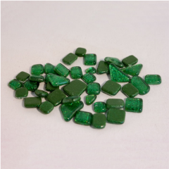 Soft Glas Polygonal Glitter Groen 100 gr (1017488) *