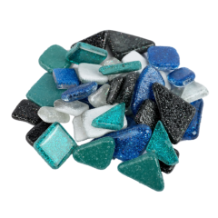 Soft Glas Polygonal Glitter Mix Winter Night 100 gr (1017552) *