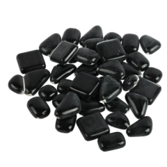 Soft Glas Polygonal Helder Zwart 100 gr (1017575) *