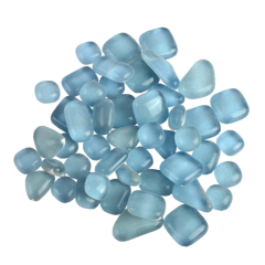 Soft Glas Polygonal Helder Babyblauw 100 gr (1017578) *