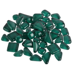 Soft Glas Polygonal Helder Kerstgroen 100 gr (1017593) *