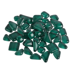 Soft Glas Polygonal Helder Groen 100 gr (1017602) *