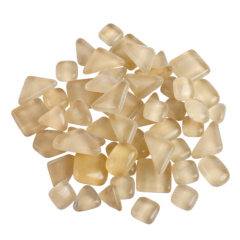Soft Glas Polygonal Helder Lichtbruin 100 gr (1017605) *
