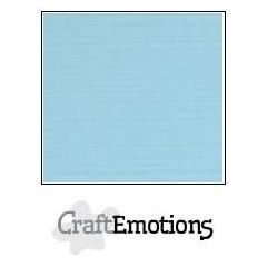 Linnenkarton CraftEmotions-A4-1065 (Lichtblauw) 