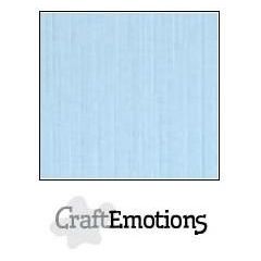 Linnenkarton CraftEmotions-Scrap-1080 (Azuurblauw)