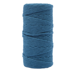 Vaessen Creative • Macramé Touw 3mmx100m Donkerblauw (11305-11) *