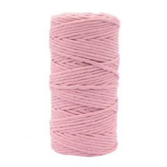 Vaessen Creative • Macramé Touw 3mmx100m Oudroze (11305-15) *