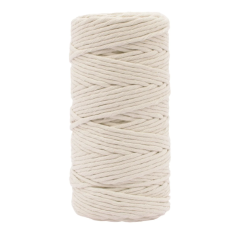 Vaessen Creative • Macramé Touw 3mmx100m Naturel (11305-19) *