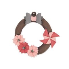 Sizzix Bigz Plus Die - Hanging Wreath (662972) (AFGEPRIJSD)
