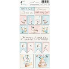 Piatek13 - Sticker sheet Cute & Co. 02 P13-228 10,5x23 cm 