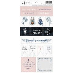Piatek13 - Sticker sheet New moon 02 P13-361 10,5x23 cm