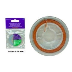 Beading wire 0,45 mm. 10 mt. brown (12009-1006)