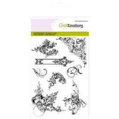 CraftEmotions clearstamps A6 - ornamenten (130501/1142) (AFGEPRIJSD)