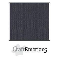 Linnenkarton CraftEmotions-4K -1325 (Antraciet)