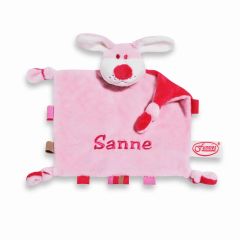 Tutpoppetje hond roze (19514)