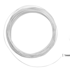 Aluminiumdraad zilverkleur 1 mm 10 MT (24239-002)