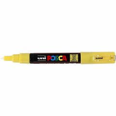 Uni Posca Verfmarker - lijndikte: 0,7 mm - PC-1MC - Geel - 02