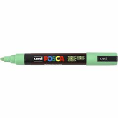 Uni Posca Verfmarker - lijndikte: 2,5 mm - PC-5M - Lichtgroen - 5