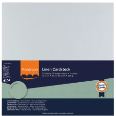Florence • Linnenkarton 250g 30,5x30,5cm Air 10x (2822-043)
