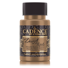 Cadence - Dora metallic - textiel verf - Argoniet - 50 ml (1124)
