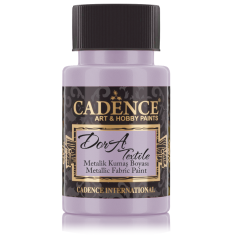 Cadence - Dora metallic - textiel verf - Antiekroze - 50 ml (1147)