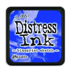 Ranger Distress - Mini Ink pad - blueprint sketch - Tim Holtz (TDP47346)