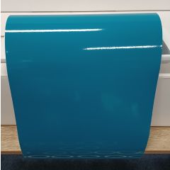 Craftcut Vinyl  - Glans - Turquoise - A4  (CC38GA4)