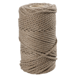 CC Macramékoord 4 mm 55 m Lichtbruin (414751) *