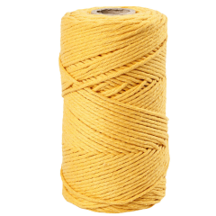 CC Macramékoord 2 mm 198 m Geel (414762) *