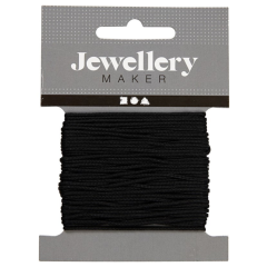 CC Macramé Koord 1 mm Zwart 10 m (41745) *