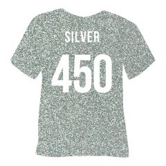 POLI-FLEX - PEARL GLITTER - Flexfolie - Silver - 30 x 50 cm (450)