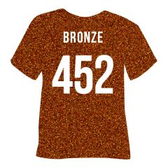 POLI-FLEX PEARL GLITTER Flexfolie DIN A4 Bronze (452)