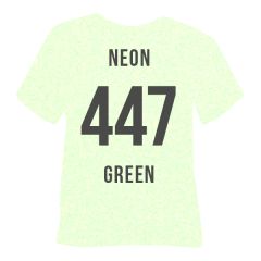 POLI-FLEX PEARL GLITTER Flexfolie DIN A4 Neon Green (447)