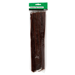 CC Chenilledraad 6 mm Bruin 50 stuks (51614)