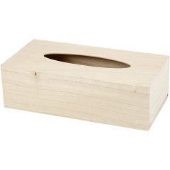 Tissuedoos, afm 27x14x8 cm, Keizerin boom, 1stuk (575700)