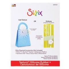 Sizzix Silicone Rubbermat (Embossingmat zwart) (655121)