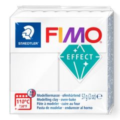 Fimo Effect - Transparant - White transparant - 57g - (8010-014)