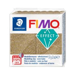 Fimo Effect - Glitter - goud - 57g - (8010-112)