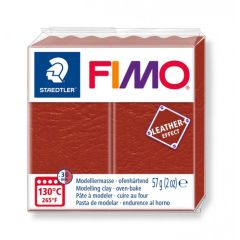 Fimo Leather-Effect - Roestbruin - 57g - (8010-749)