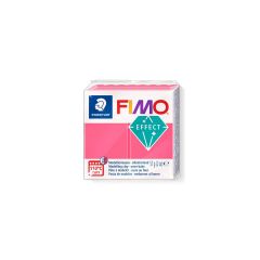 Fimo Effect - Transparant Rood - 57g - (8020-204)