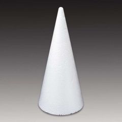 Styropor  kegel - 12x26 cm  (21252)
