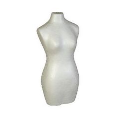 Styropor torso volvorm 25 cm (21048)*