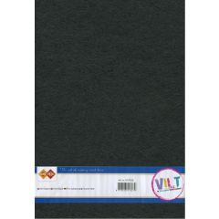 Vilt - Zwart - 20x30cm - 1st. - 2mm (Vilt028) 